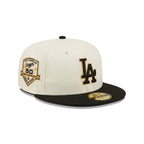 Gorra 59FIFTY FITTED De Los Angeles Dodgers 50 Anniversary Side Patch Gold