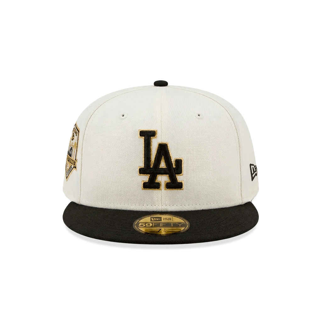 Gorra 59FIFTY FITTED De Los Angeles Dodgers 50 Anniversary Side Patch Gold