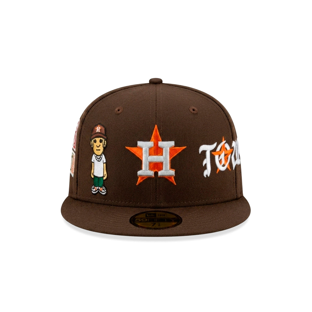 Gorra 59FIFTY FITTED De Los Houston Astros X Travis Scott X Cactus Jack
