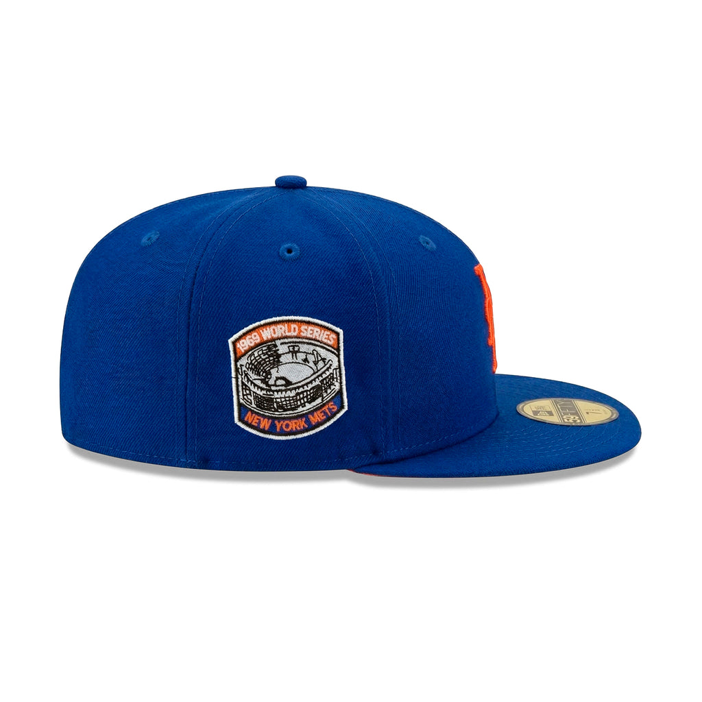 Gorra 59FIFTY FITTED De Los New York Mets 1969 World Series Side Patch