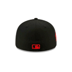 Gorra 59FIFTY FITTED De Los Angeles Angels Cracked Black
