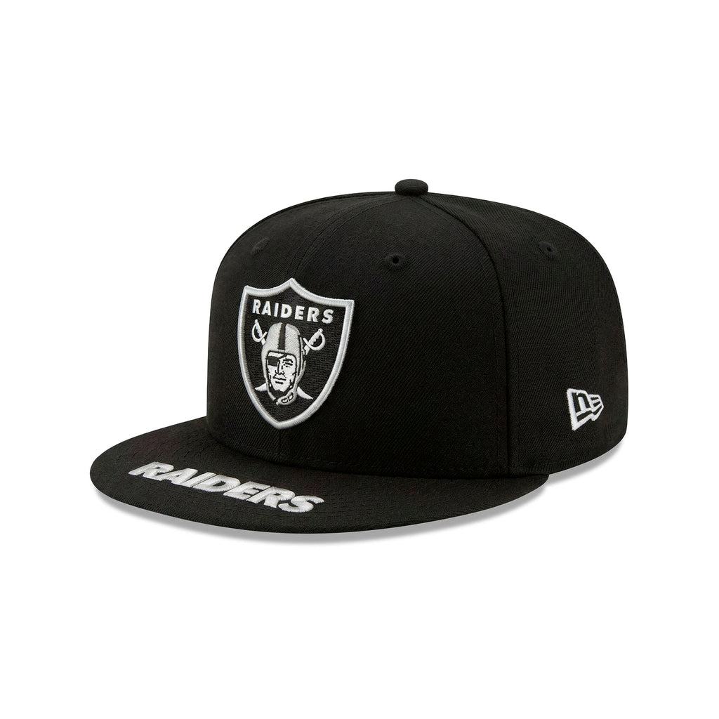 Gorra 59FIFTY FITTED De Las Vegas Raiders Black and White Exclusive