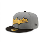 Gorra Snapback 9FIFTY Fifty De Los Angeles Dodgers Storm Gray 50 Anniversary Side Patch