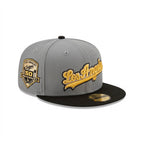 Gorra Snapback 9FIFTY Fifty De Los Angeles Dodgers Storm Gray 50 Anniversary Side Patch
