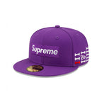 Gorra 59FIFTY FITTED De New Era X Supreme Bones Box Purple