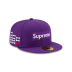 Gorra 59FIFTY FITTED De New Era X Supreme Bones Box Purple