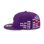 Gorra 59FIFTY FITTED De New Era X Supreme Bones Box Purple