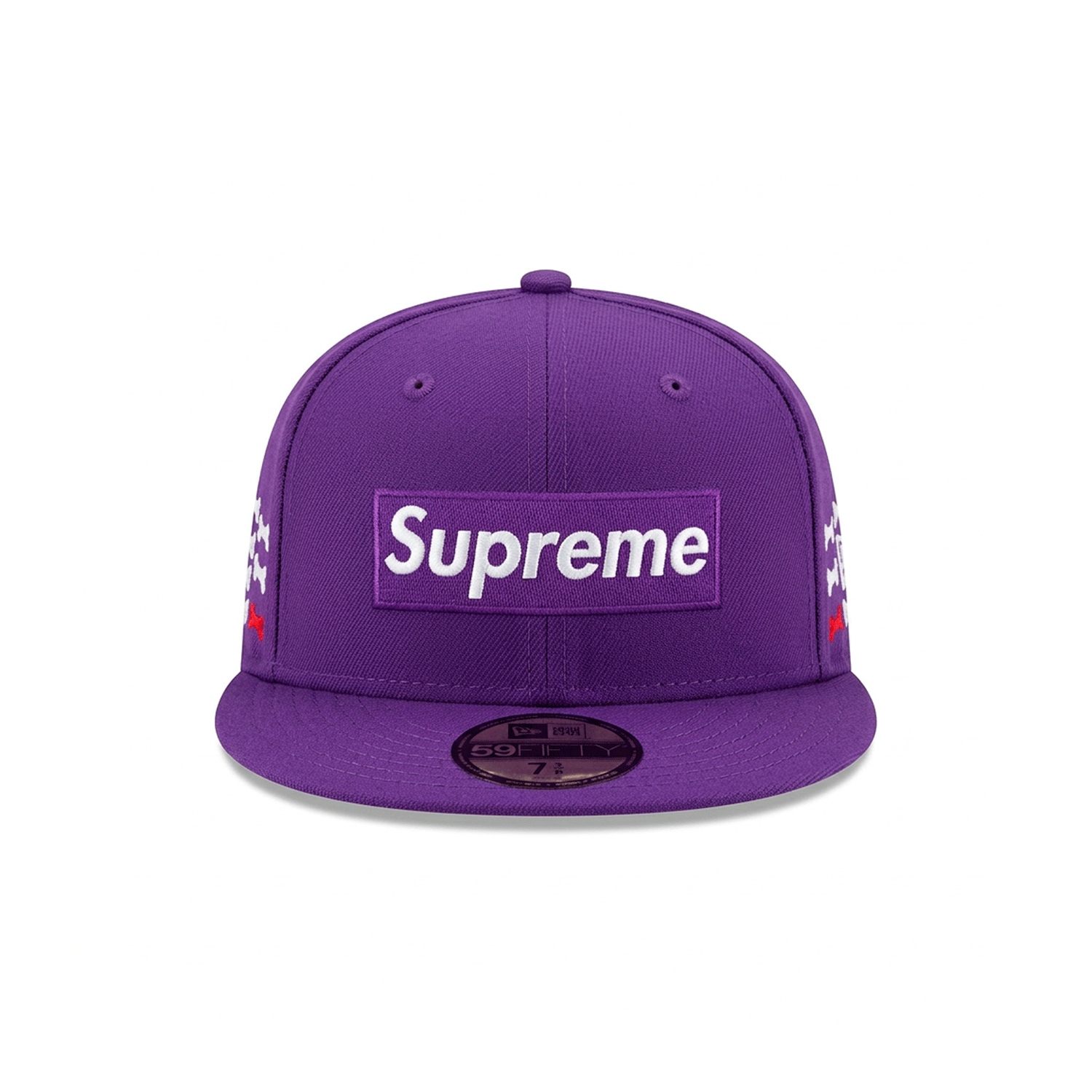Gorra 59FIFTY FITTED De New Era X Supreme Bones Box Purple