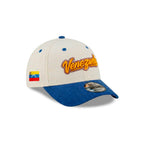 Gorra Snapback 9FORTY A-Frame De Venezuela 2026 World Baseball Classic White Corduroy
