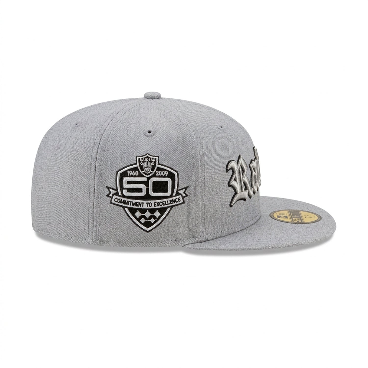 Gorra Snapback 9FIFTY Fifty De Las Vegas Raiders 50 Anniversary Side Patch