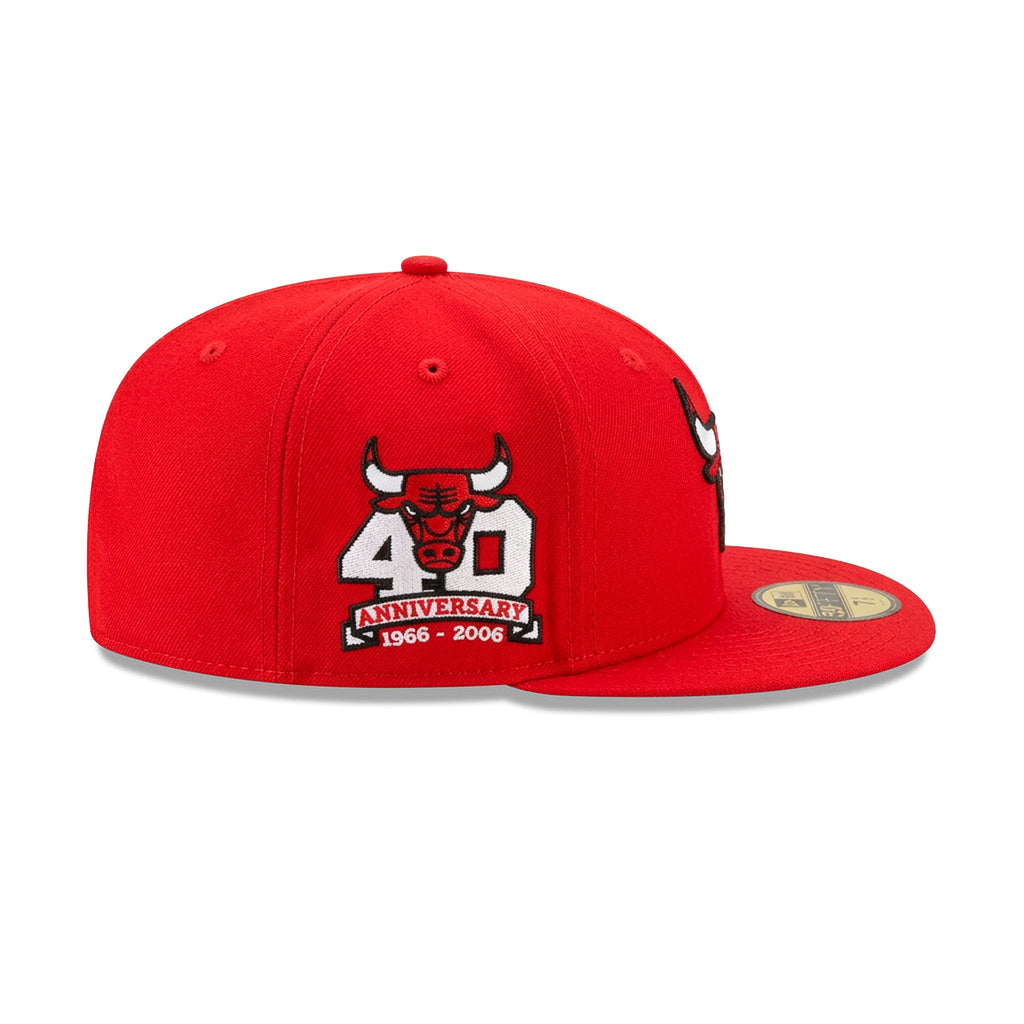 Gorra Snapback 9FIFTY Fifty De Los Chicago Bulls 40 Anniversary Side Patch