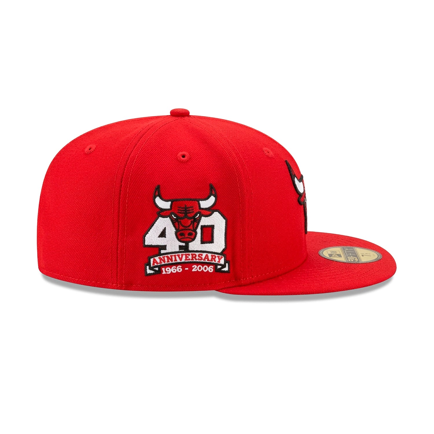 Gorra Snapback 9FIFTY Fifty De Los Chicago Bulls 40 Anniversary Side Patch
