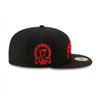 Gorra 59FIFTY FITTED De Los Angeles Dodgers Shohei Ohtani Kenji Black and Red