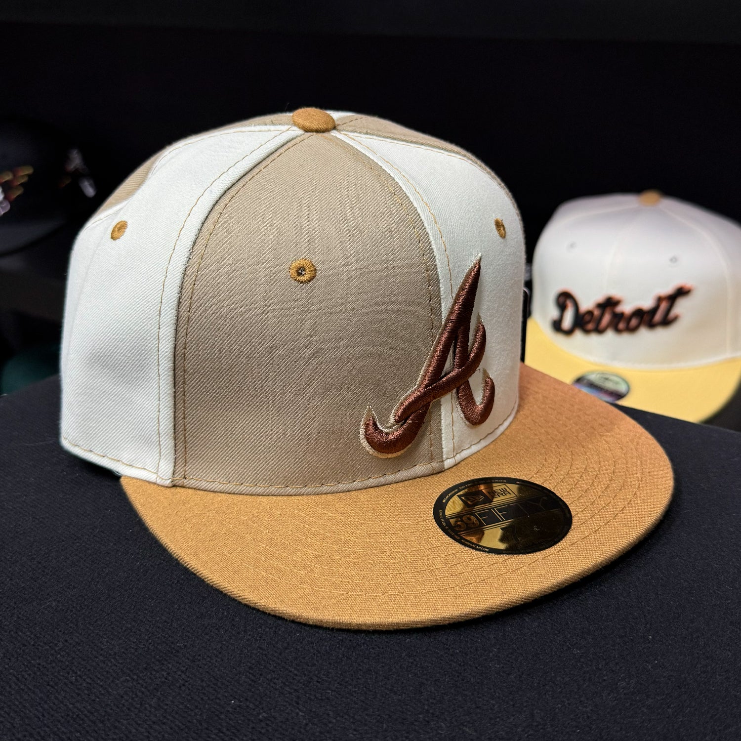 Gorra 59FIFTY FITTED De Los Atlanta Braves Two Tone