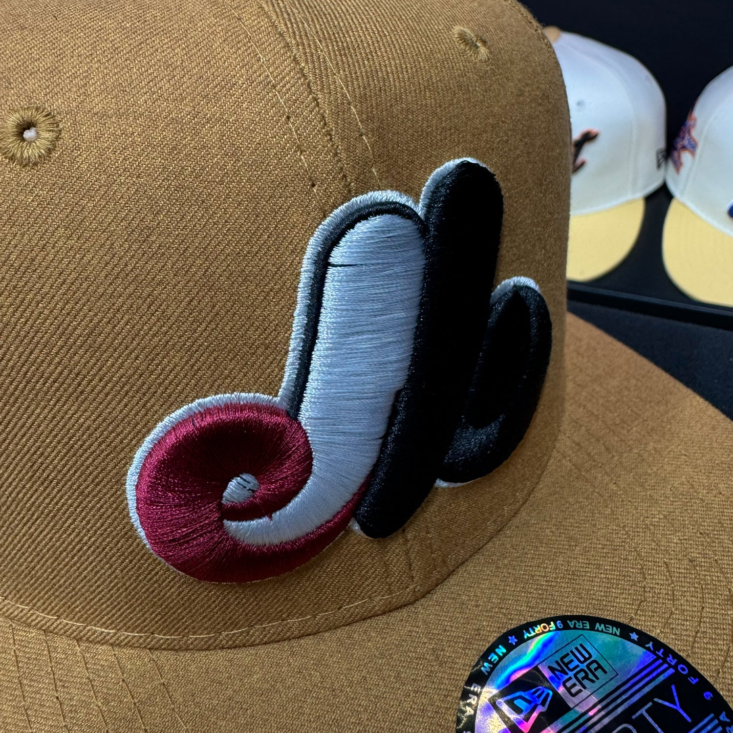 Gorra Snapback 9FIFTY Fifty Edición Montreal Expos MLB Tri-Tone Brown