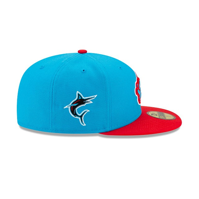 Gorra 59FIFTY FITTED De Los Miami Marlins City Connect